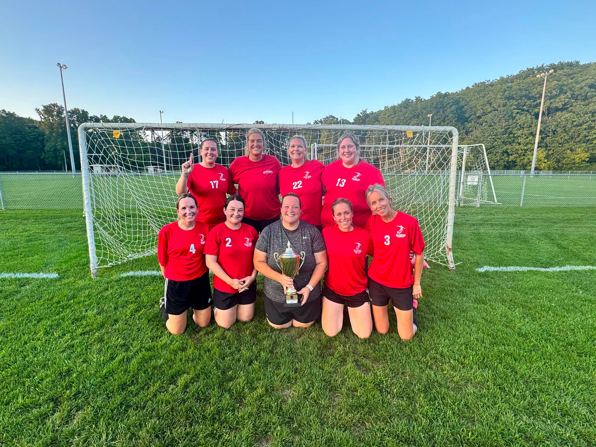 The Reds, women's XP champs